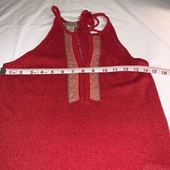 Lucky Brand Crochet Style Tank Top Sz Small - Picture 10 of 12